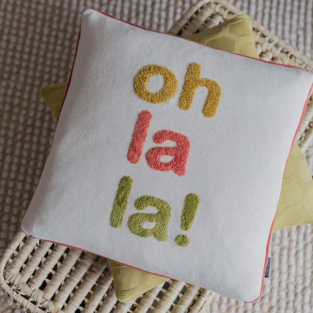 New! Ohlala Pillow-cover Red