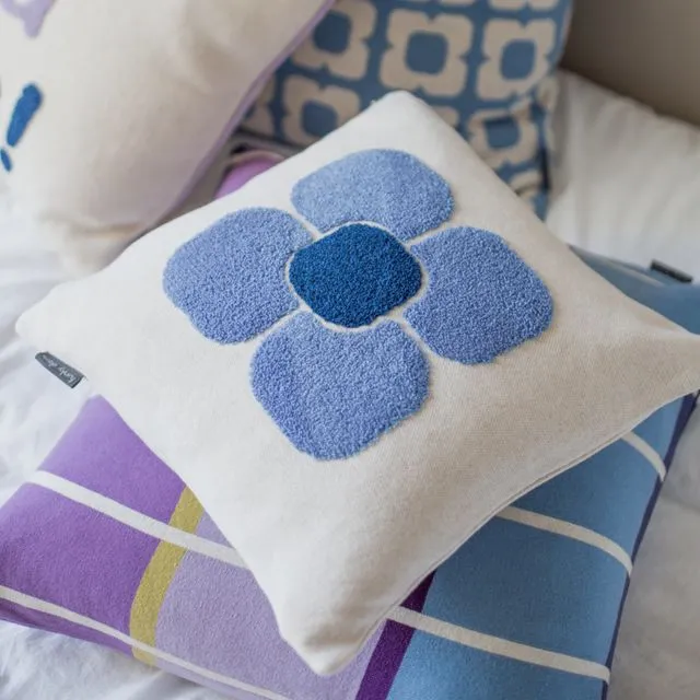 New! Doris-mini Pillow-cover Blue