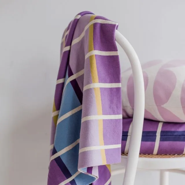 New! Alvin Knit Blanket Purple