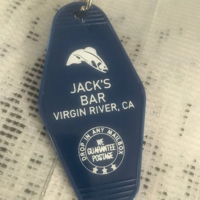 Motel Key Fob, Jack's Bar (Virgin River)