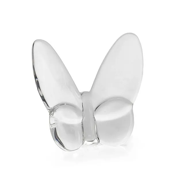 Le Mariposa Exclusive Crystal Butterfly Home Decor in Clear