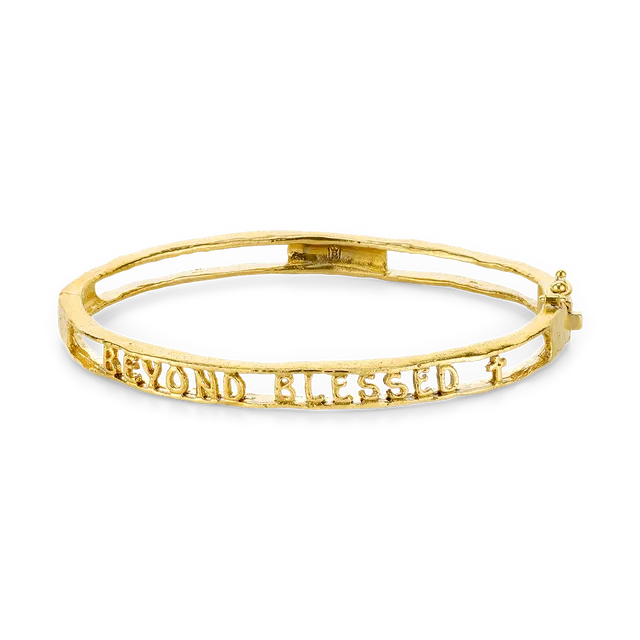 Memoire Clasp Bangle - Beyond Blessed