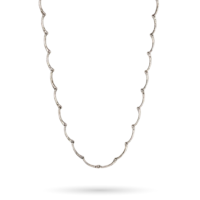 Reverie Scallop Necklace - Silver