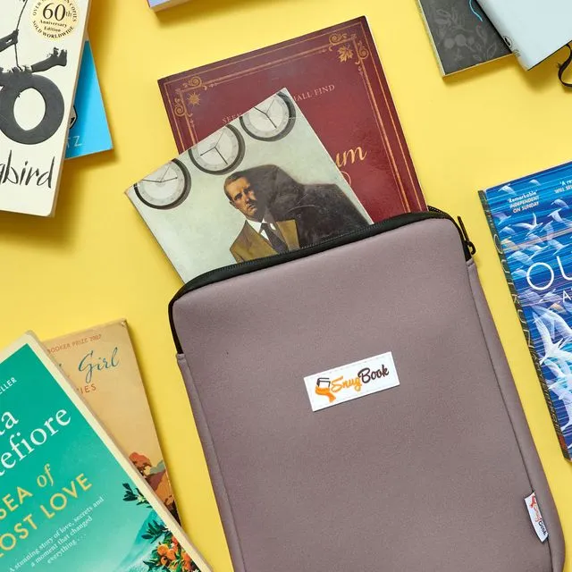 The Classic SnugBook MINK Classic Water-Resistant Book Pouch