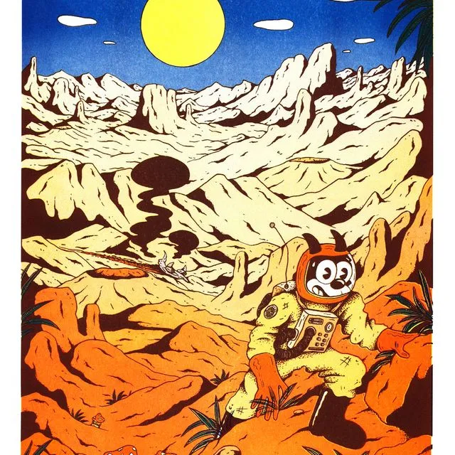 Art Print / A3 Poster Floor van het Nederend - Kiblind Cover