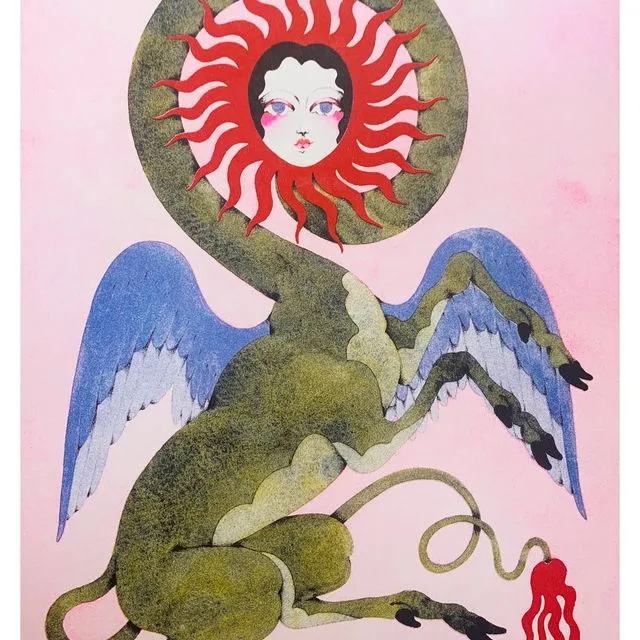 Art Print / A3 Poster Lou Benesch - The Angel