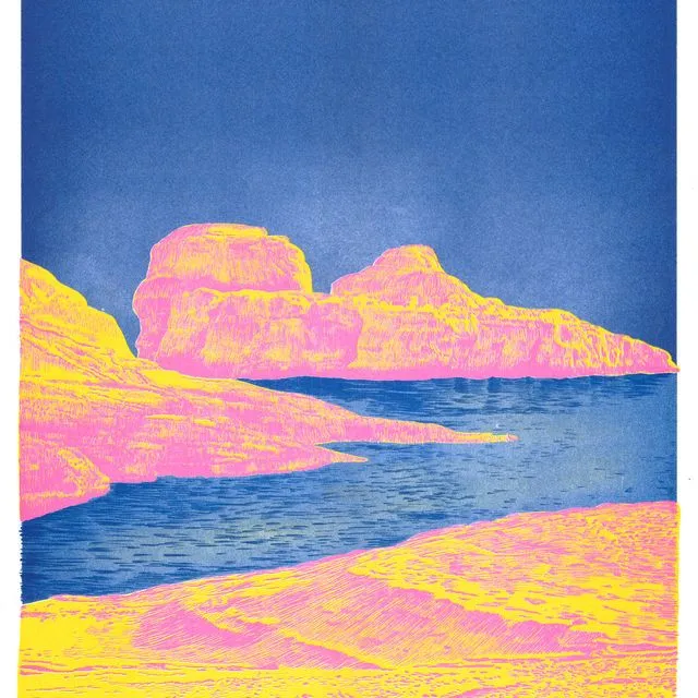 Art Print / A3 Poster Bamboulino - Heat Rock