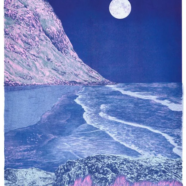 Art Print / A3 Poster Bamboulino - Blue Euphoria