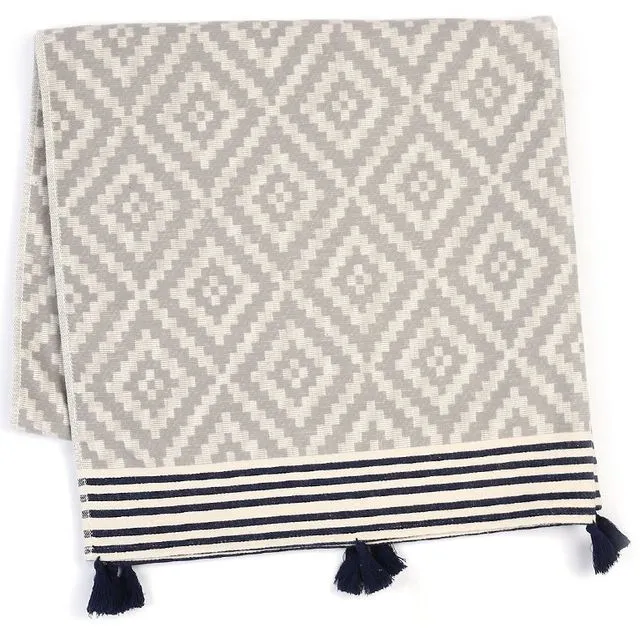 Merida Gray Turkish Towel / Blanket