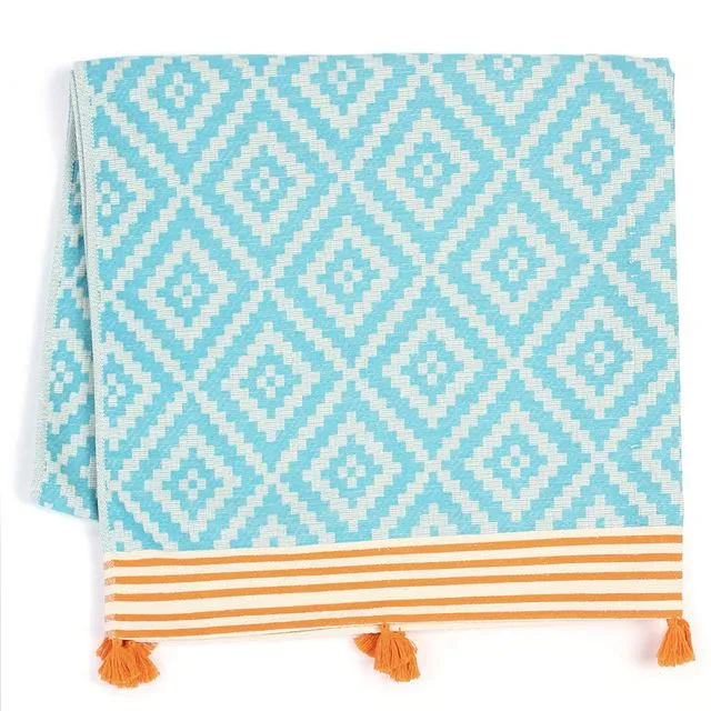 Merida Turquoise Turkish Towel / Blanket