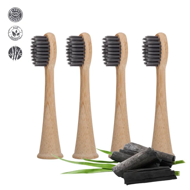 Philips Sonicare Brush Heads Kids | 4 Pieces | Black Charcoal