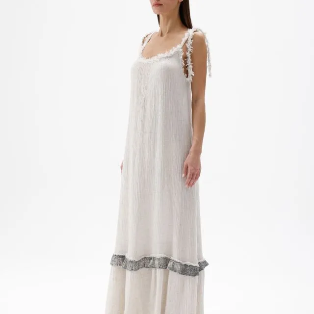 Hemp Cotton Dress (3160) 20% Hemp, 80% Organic Cotton