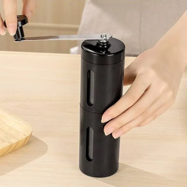 Portable Hand Coffee Bean Grinder Adjustable Knob Settings