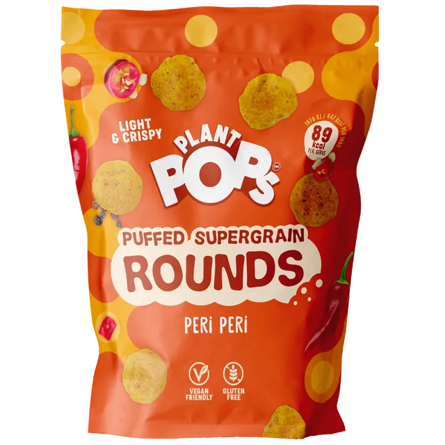 Peri Peri - Puffed Supergrain Rounds (6 x 70g)