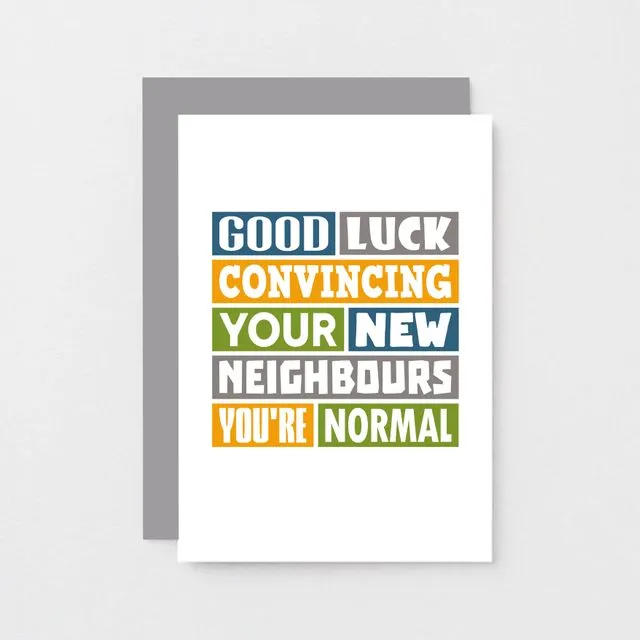 Funny New Home Card | SE0105A6