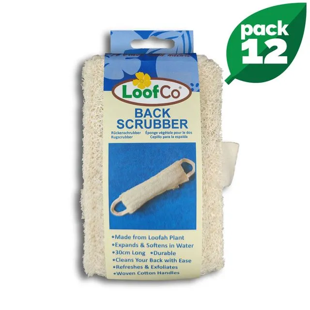 Back Scrubber Loofah | BULK Box of 12 | 5% Discount