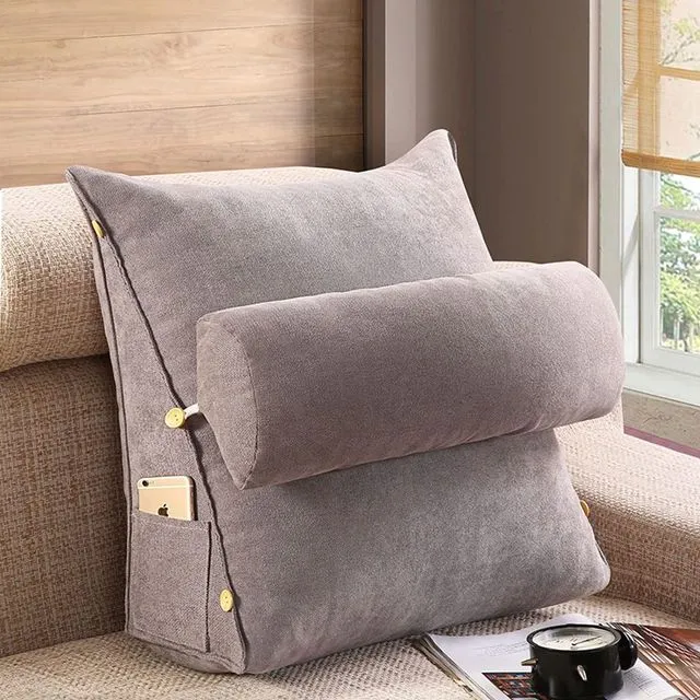 Backrest Pillow (Pebble Grey)