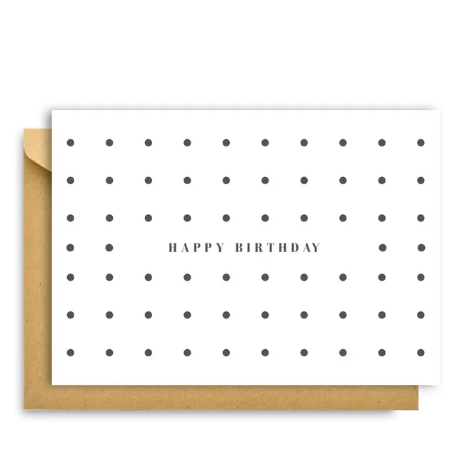 Happy Birthday Dots CARD