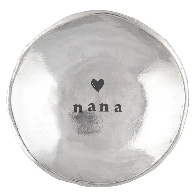 Metal Trinket Dish | Love You Nana