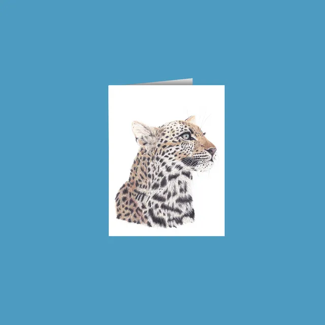 Leopard 2 Greetings Cards