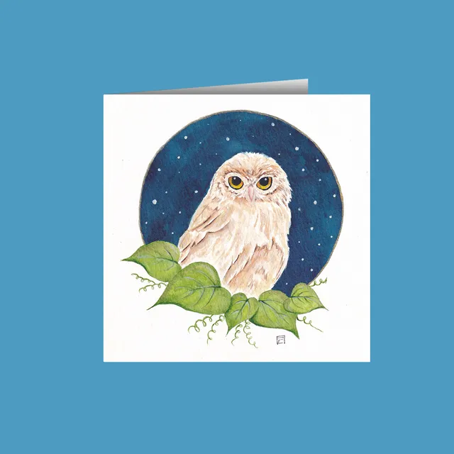 Owl 2 Greetings Cards