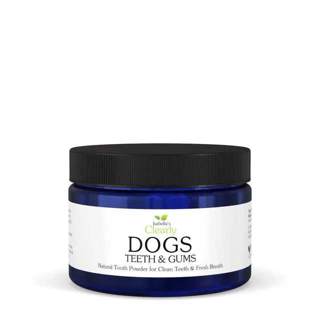 Clearly TEETH & GUMS for Dogs, Natural Toothpaste Powder