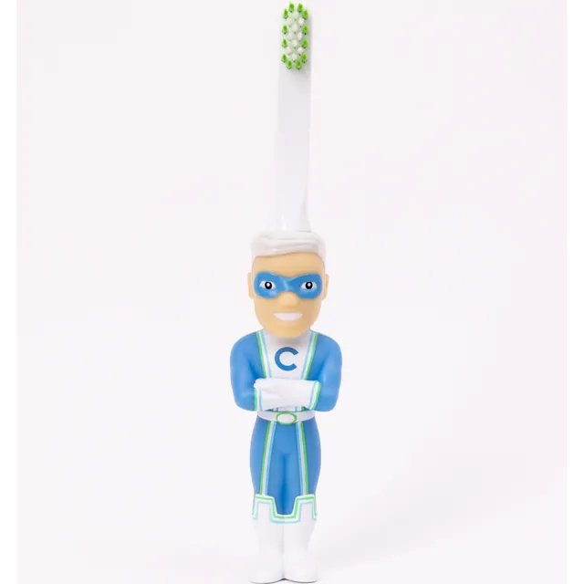 Captain Cavity, Children's Superhero Manual Toothbrush Toy