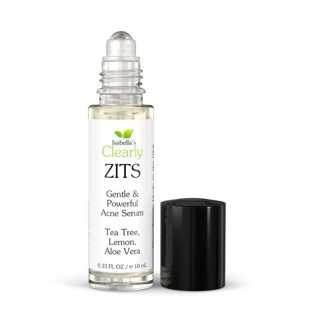 Clearly ZITS, Gentle and Non Drying Acne Treatment Serum with Tea Tree and Aloe