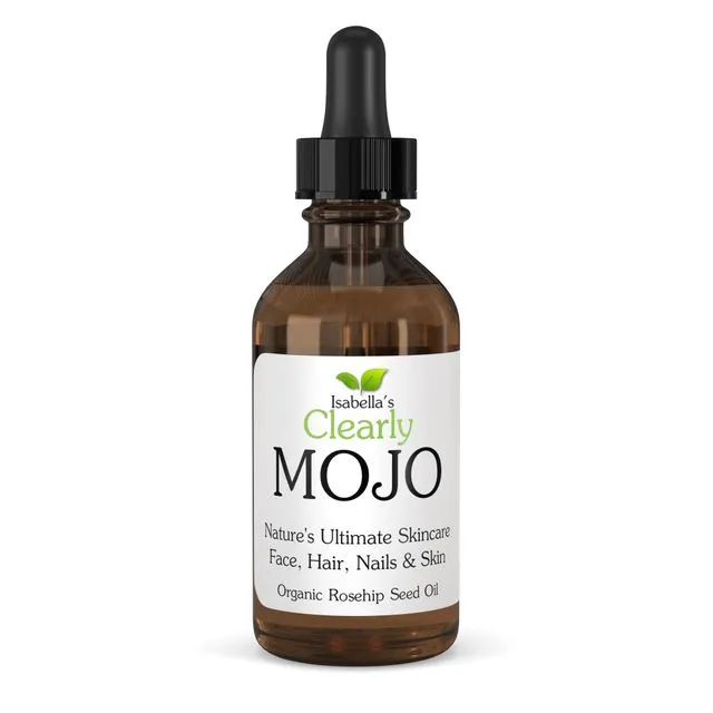 Clearly MOJO, Organic Unrefined Rosehip Seed Oil for Hair, Skin and Nails