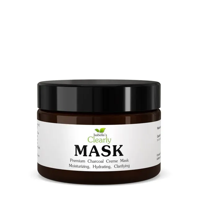 Clearly MASK, Deep Pore Cleansing Charcoal and Hyaluronic Acid Facial Mask