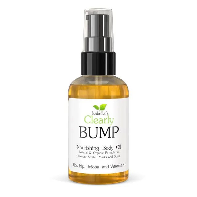 Clearly BUMP, Nourishing Elasticity Belly Oil for Moms and Expecting Moms