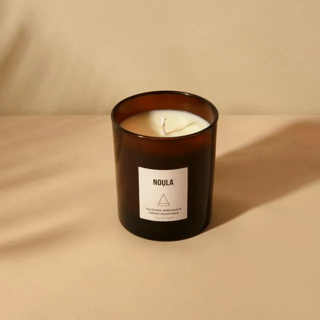 'Air' Candle | Sea Fennel, Driftwood &amp; Salted Coastal Linen