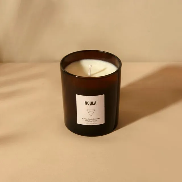 'Earth' Candle | White Musk, Coconut &amp; Salted Shea