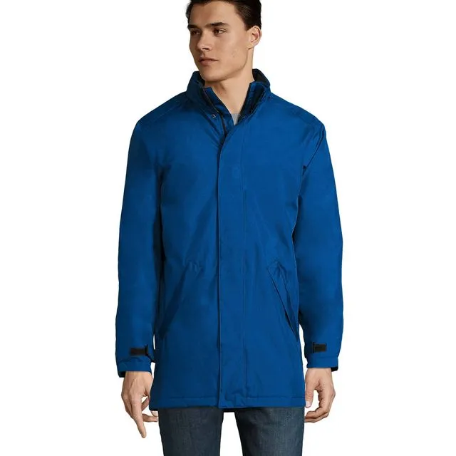 UNISEX JACKET WITH QUILTED LINING - ROBYN - Royal blue