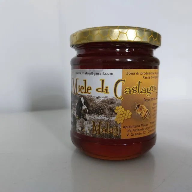 ORGANIC Honey - Chestnut - 250 gr