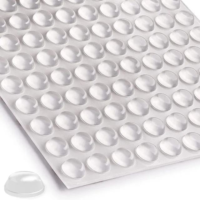 Zulay Home Cabinet Bumpers Clear Adhesive Pads (150 pack)