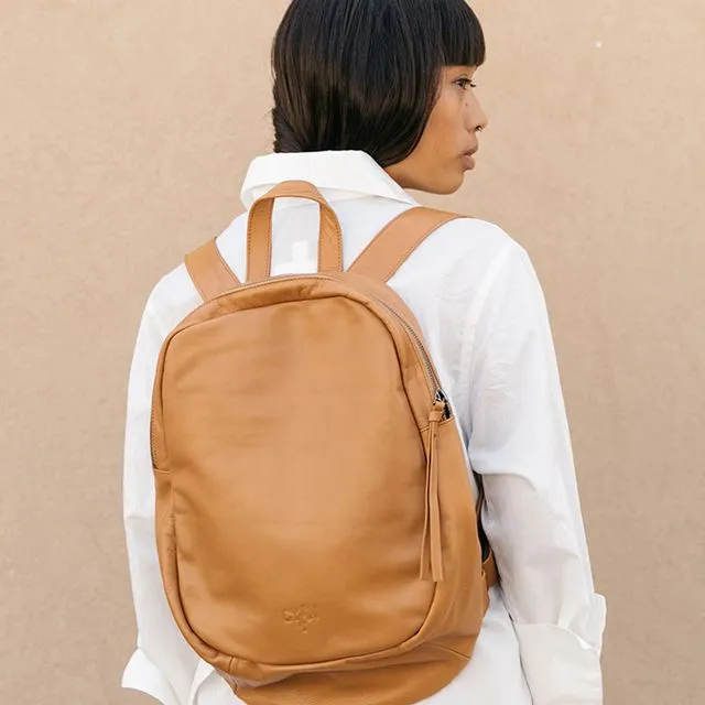 Angel Leather Backpack