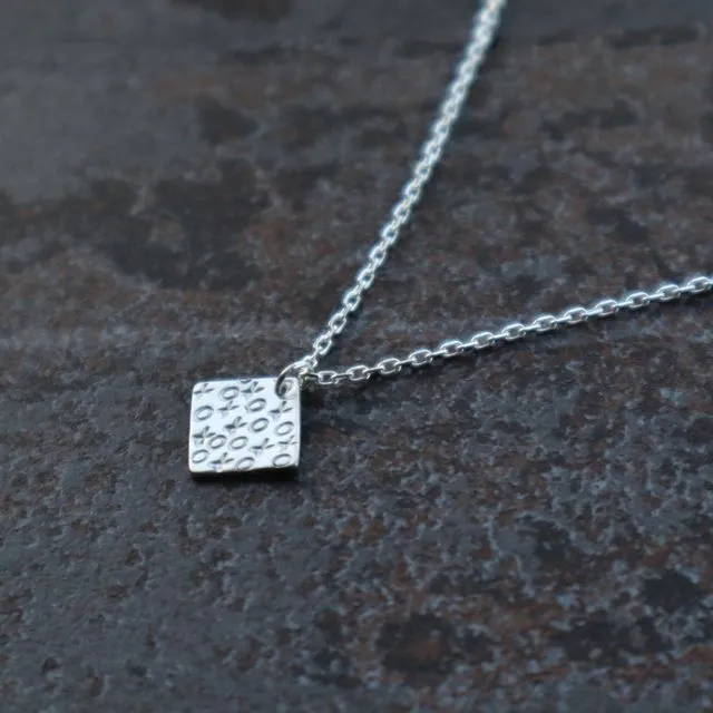 XOXO Necklace Solid Sterling Silver