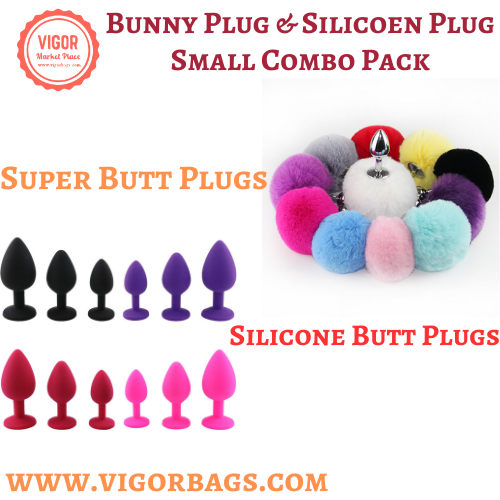 Bunny Plug & Silicoen Plug Small Size Combo Pack
