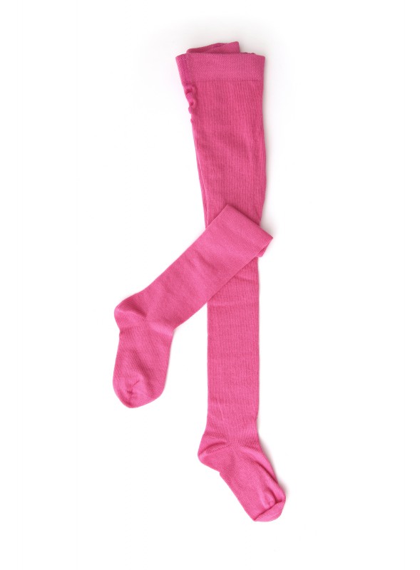 Baby Cotton Tights - PINK - SIZE 3/6 MONTHS