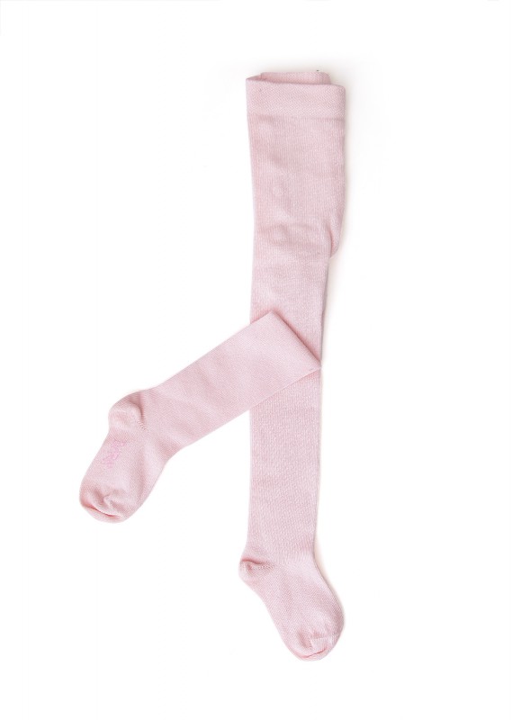 Baby Cotton Tights - BABY PINK - SIZE 12/18 MONTHS
