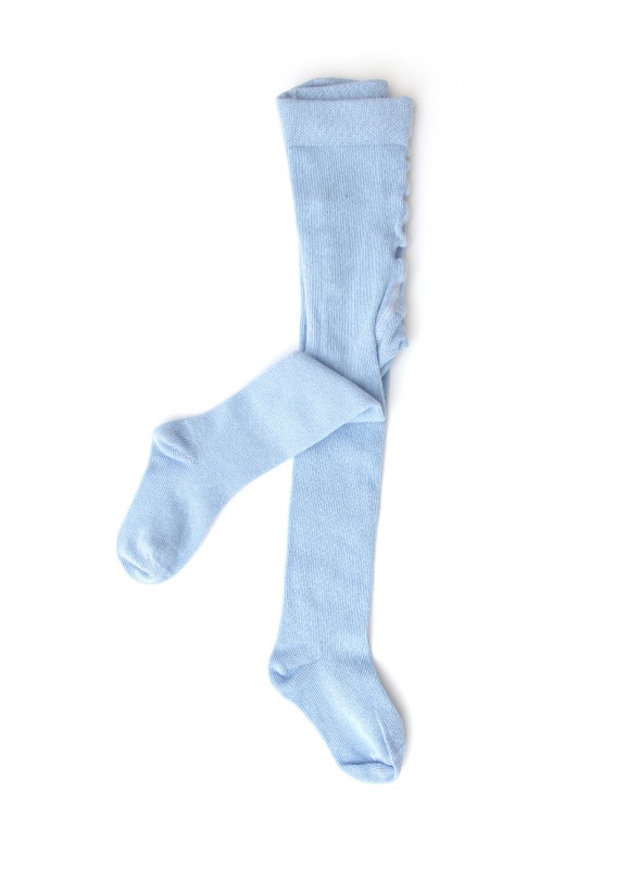 Kids Cotton Tights - BABY BLUE - SIZE 11/12 YEARS