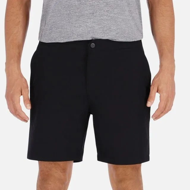 Men's Water Reistent Multi Pockets Trail Shorts - Black