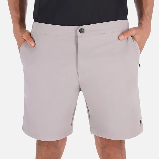 Men's Water Reistent Multi Pockets Trail Shorts - Gray