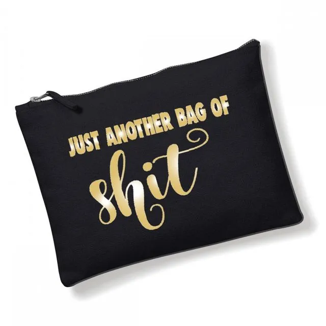Makeup/Cosmetic Bag - Just another bag of shit CB18