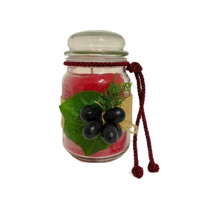 La Favola Incantata® - Scented candle with Apulian red wine - Made in Italy