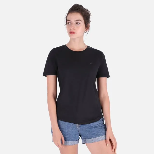 Women's Short Sleeve Quick Dry shirt - Black