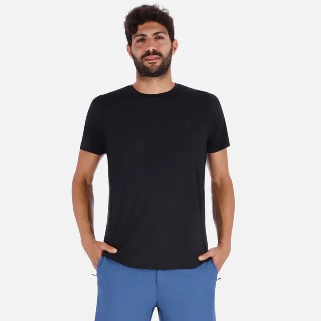 Men's Short Sleeve Quick Dry shirt - Black