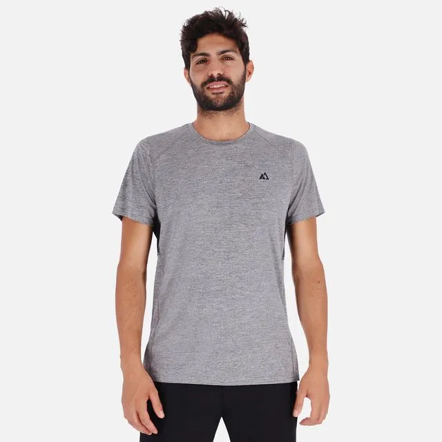 Men's Short Sleeve Quick Dry shirt - Gray