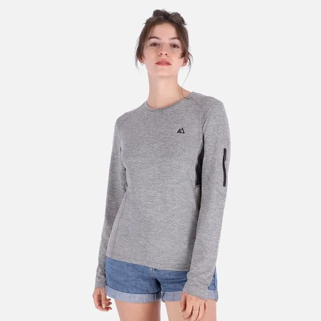 Women's Long Sleeve Quick Dry shirt - Gray